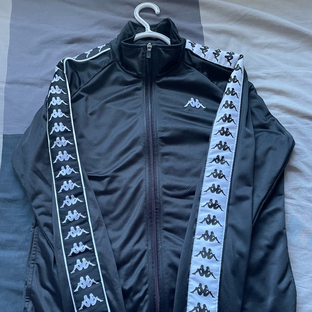 Black Kappa Jacket Size XL
